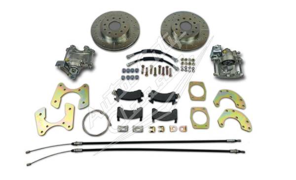Auto City Classic - Ford 8" or 9" Small Bearing Rear Disc Brake Conversion Wheel Kit