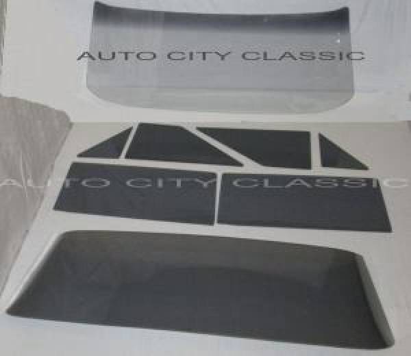 Auto City Classic - 1962-1965 Chevrolet Chevy II / Nova 2 Door Hardtop Complete Glass Package CGC-62-65-NOVA-HT
