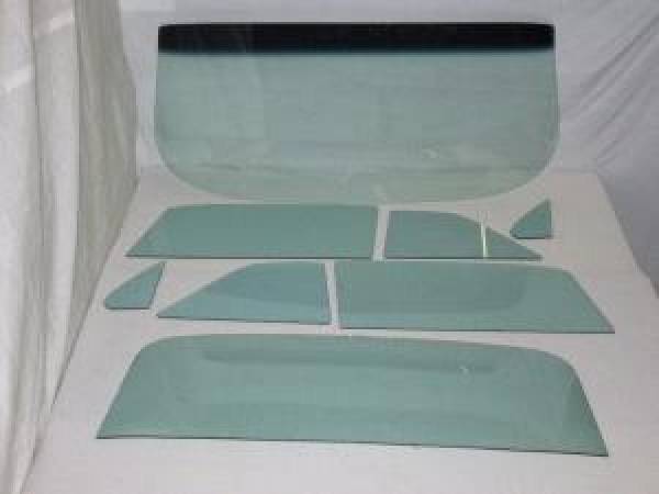Auto City Classic - 1962 Buick / Chevrolet / Oldsmobile / Pontiac 2 Door Hardtop Complete Glass Package CGC-62-CHEV-IMP - ORIGINAL GREEN TINT