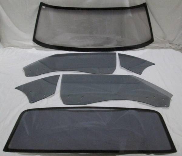 Auto City Classic - 1968-1969 Chevrolet Camaro / Pontiac Firebird 2 Door Hardtop Complete Flush Mount Glass Package CGC-68-69-CAMARO-NM-HT