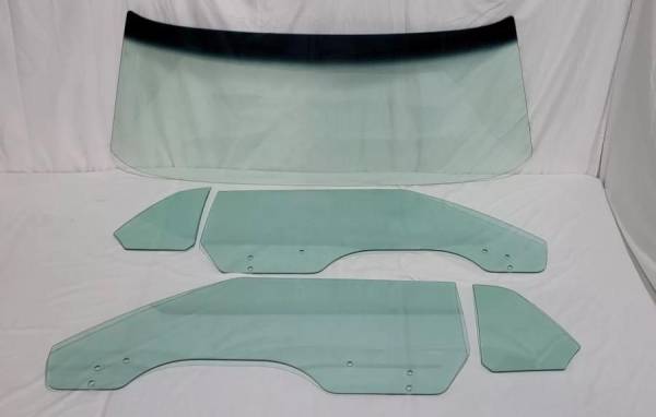 Auto City Classic - 1969-1970 Ford Mustang / Mercury Cougar Convertible Complete Glass Package (10/69-70) CGF-69-70-MSTG-CV-BOLT