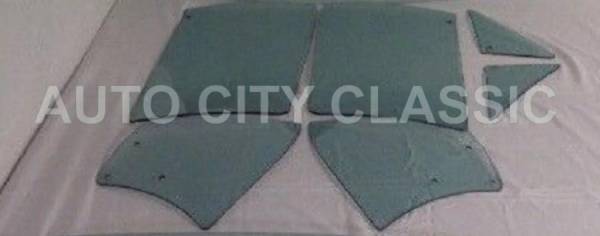 Auto City Classic - 1966-1967 Chevrolet Chevelle 300 2 Door Sedan Side Glass Set SS-66-67-CVL-2DR-SD