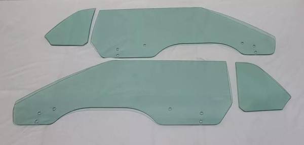 Auto City Classic - 1969-1970 Ford Mustang/ Mercury Cougar Convertible and Hardtop Side Glass Set (10/69-70) SS-FM-69-70-CV-2H-BOLT