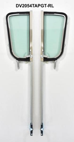 Auto City Classic - 1955-1959 Chevrolet / GMC Cab, Panel and Suburban Assembled Vent Glass with Post V2054TAP
