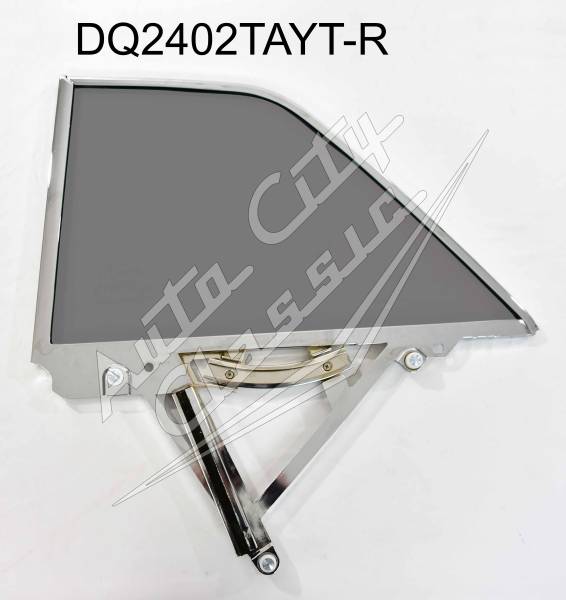 Auto City Classic - 1962-1964 Buick / Chevrolet / Oldsmobile / Pontiac 2 Door Hardtop Assembled Quarter Glass