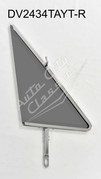 Auto City Classic - 1963-1964 Buick / Cadillac / Chevrolet / Oldsmobile / Pontiac Convertible, Hardtop and Sedan Assembled Vent Glass V2434TA