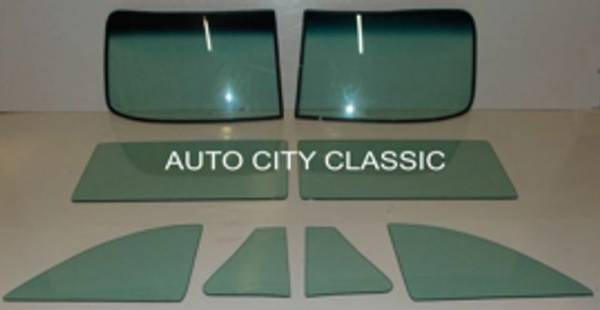 Auto City Classic - 1949-1952 Chevrolet / Oldsmobile / Pontiac  Convertible Complete Glass Package CG-COP-49-52-CV-2P