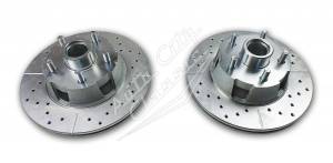 Auto City Classic - 1964-1967 Ford / Mercury V8 Disc Brake Rotors- Drilled and Slotted 5406DSPR - Image 3