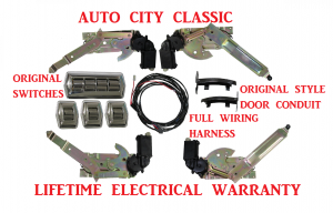 1955-1957 Chevrolet / Pontiac 2 Door Sedan Power Window Kit 5705