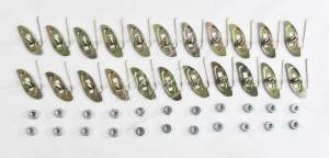 Auto City Classic - 1958 Chevrolet Biscayne 2 Door Sedan Side Molding Clip Set 58-1482 - Image 4
