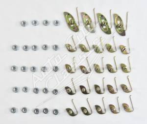 Auto City Classic - 1958 Chevrolet Biscayne 2 Door Sedan Side Molding Clip Set 58-1482 - Image 5