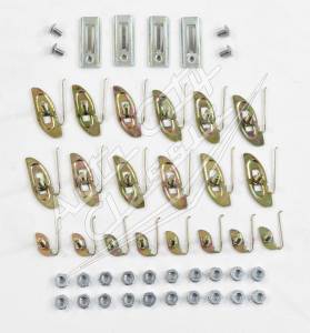 Auto City Classic - 1958 Chevrolet Biscayne 4 Door Sedan Side Molding Clip Set 58-1482-4 - Image 2