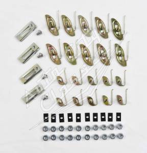 Auto City Classic - 1958 Chevrolet Biscayne 4 Door Sedan Side Molding Clip Set 58-1482-4 - Image 3