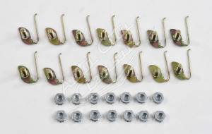 Auto City Classic - 1958 Chevrolet Biscayne 4 Door Sedan Side Molding Clip Set 58-1482-4 - Image 6