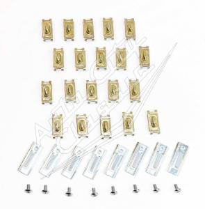 Auto City Classic - 1958 Chevrolet Bel Air 2 Door Hardtop Side Molding Clip Set - Image 6