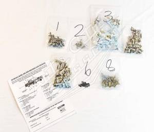 Auto City Classic - 1958 Chevrolet Bel Air 2 Door Hardtop Side Molding Clip Set - Image 10