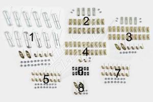 Auto City Classic - 1958 Chevrolet Nomad Side Molding Clip Set - Image 2
