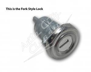 1958 Chevrolet Passenger Cars Door Lock Set with Keys - Image 2