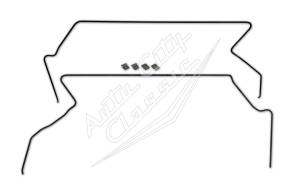 1958 Chevrolet Passenger Cars Hood Insulation Pad Retainer Set