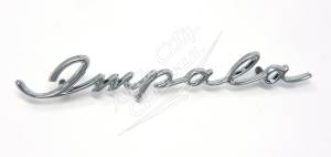 1958 Chevrolet "Impala" Dash Script