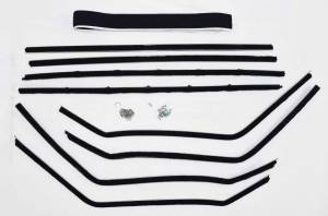 Auto City Classic - 1958 Chevrolet / Pontiac 2 Door Hardtop Window Weatherstrip Fuzzy Kit - Image 4