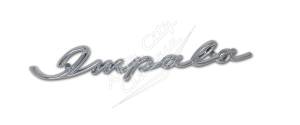 1958 Chevrolet "Impala" Rear Speaker Housing Script