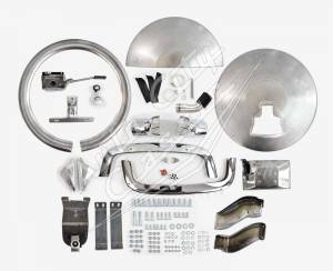 1959 Chevrolet Impala Continental Spare Tire Kit 59-1970