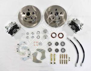 1961-1964 Ford Thunderbird Complete Front Disc Brake Conversion Kit- Chrome - Image 7
