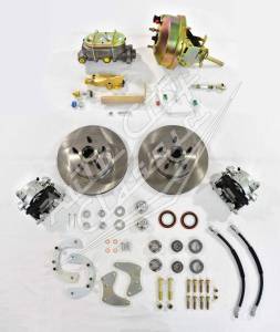 1961-1964 Ford Thunderbird Complete Front Disc Brake Conversion Kit- Gold 616TBPG - Image 9