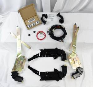 1963-1964 GM B Body 2 Door Hardtop Power Window Kit 6301H