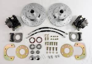 Auto City Classic - 1964-1966 Ford Mustang V8 Original Spindles and Wheels Complete Front Disc Brake Conversion Kit- Gold - Image 2