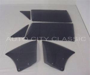 1968-1970 Dodge / Plymouth B Body Convertible Side Glass Set 6870CONSS