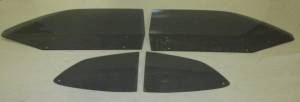 Auto City Classic - 1971-1972 Dodge Dart / 1970-1972 Plymouth Valiant Hardtop Side Glass Set 7172DPSS - CUSTOM GREY