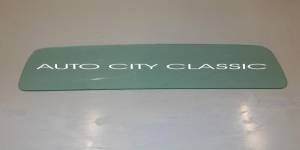 Auto City Classic - 1957-1960 Ford Cab Standard (small) Flat Back Glass B1015T - ORIGINAL GREEN TINT