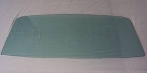 Auto City Classic - 1970-1971 Dodge Challenger Hardtop Small Rear Back Glass (14 x 46) B4426 - ORIGINAL GREEN TINT