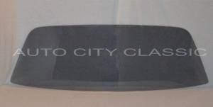 Auto City Classic - 1970-1974 Dodge Challenger Coupe and Hardtop Large Rear Back Glass (18 x 54) B4427 - CUSTOM GREY