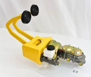 Auto City Classic - Universal Under Floor Power Brake and Clutch Pedal Assembly Kit BPA-UNI-CLUTCH-Y - Image 1