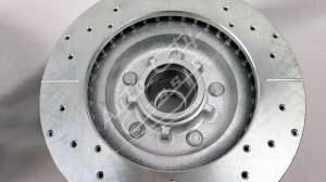 Auto City Classic - 1960-1972 Chevrolet / GMC Pickup Drilled and Slotted Rotors BRK-5516 - Image 2