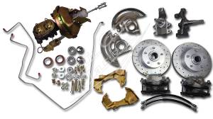 Auto City Classic - 1964-1972 GM A-Body 2" Drop Complete Front Disc Brake Conversion Kit BRK-67-72-GMA-DROP - Image 2