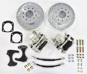 Auto City Classic - 1958-1964 Chevrolet Passenger Cars Complete Chrome 4 Wheel Disc Brake Conversion BRK-CVY-58-64-C - Image 3