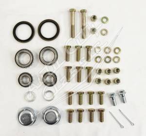 Auto City Classic - 1964-1966 Ford Mustang 6 Cylinder 5 Lug Complete Front Disc Brake Conversion Kit- Gold - Image 7