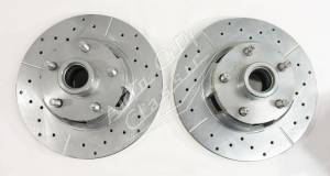 Auto City Classic - 1964-1966 Ford Mustang V8 Complete Front Disc Brake Conversion Kit- Gold - Image 3