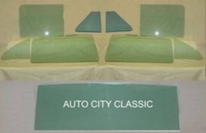 Auto City Classic - 1941-1942, 1946-1948 Buick / Chevrolet / Oldsmobile / Pontiac Coupe and Pickup Complete Glass Package 2 Piece Windshield CG-BCOP-41-48-CP-2P-STQ - Image 2
