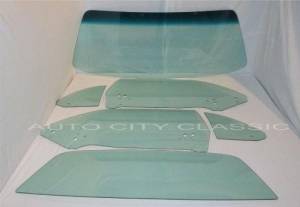 1970-1971 Dodge Challenger Hardtop Complete Glass Set Small Rear Back Glass (14 x 46) CG-CHL-70-71-2H