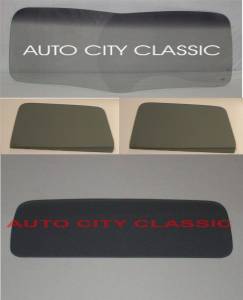 Auto City Classic - 1941-1942 Chevrolet Pickup Cab Complete Glass Package V-Bend Windshield CG-CVY-41-42-PU-VB - CUSTOM GREY