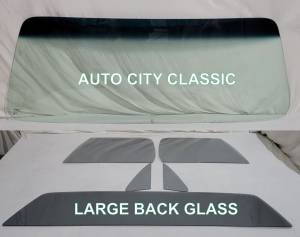 Auto City Classic - 1976-1979 Chevrolet / GMC Pickup Complete Glass Package Large Back Glass CG-CVY-76-79-PU-LG - Image 2
