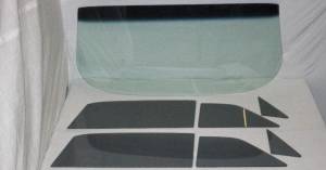 Auto City Classic - 1966-1967 Ford Fairlane / Mercury Montego/Comet Convertible Complete Glass Package CG-FM-66-67-CV - CUSTOM GREY