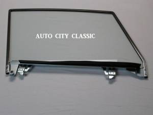 1956-1962 Chevrolet Corvette Coupe Assembled Door Glass D2120TA