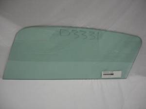 1967-1968 Ford Mustang 2 Door Hardtop Fastback Left Door Glass D3753