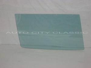 Auto City Classic - 1968-1972 Chevrolet Chevy II / Nova 2 Door Coupe Left Door Glass D4007 - ORIGINAL GREEN TINT